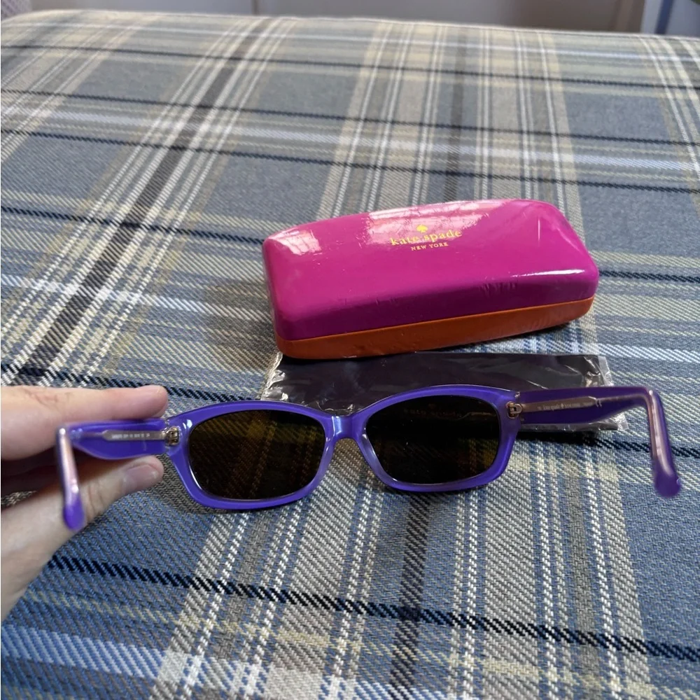 Kate Spade Ginnie Black Purple Sunglasses Frames Only